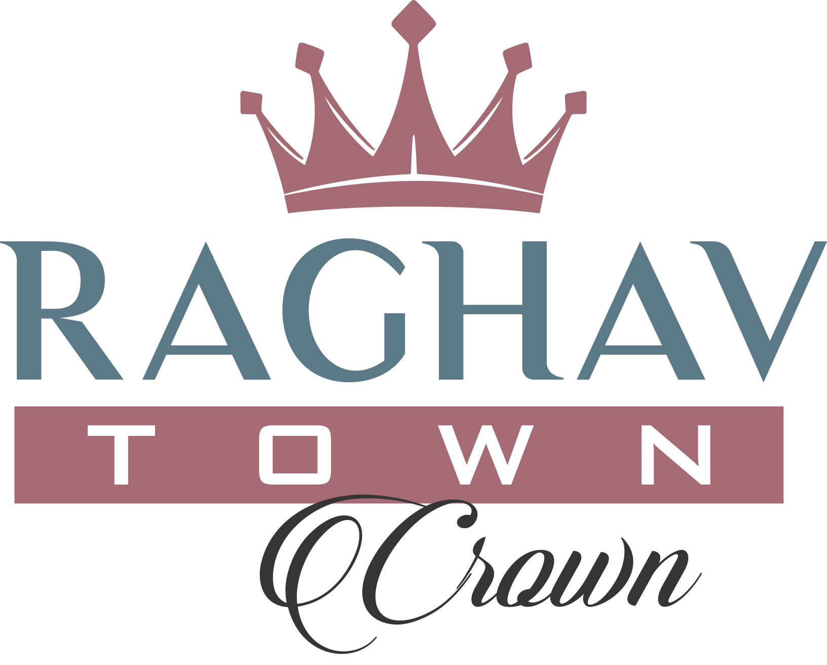Raghav Town Crown logo
